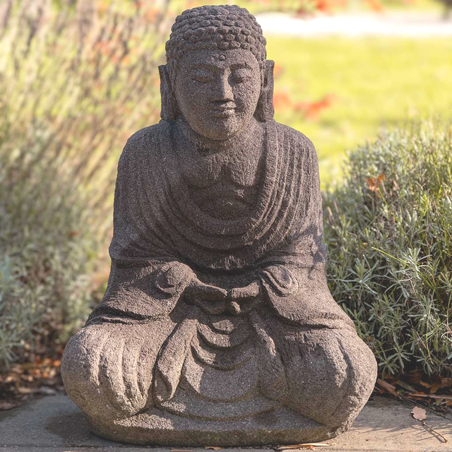 Steinfigur Budha